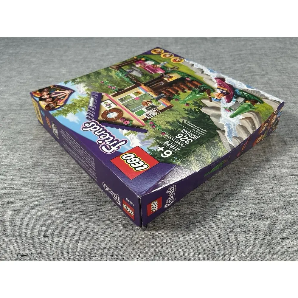 LEGO Friends Forest House 41679 Building Toy 326 Pieces Mia Ann Ava Retired NIB